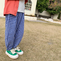 Load image into Gallery viewer, Baby Kid Unisex Checked Pants Wholesale 220317428
