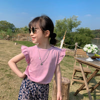 Load image into Gallery viewer, Baby Kid Girls Solid Color Tank Tops Wholesale 220317409
