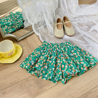 Load image into Gallery viewer, Baby Kid Girls Flower Fruit Print Shorts Wholesale 220317441
