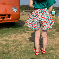 Load image into Gallery viewer, Baby Kid Girls Flower Fruit Print Shorts Wholesale 220317441
