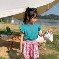 Load image into Gallery viewer, Baby Kid Girls Flower Fruit Print Shorts Wholesale 220317441
