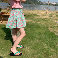 Load image into Gallery viewer, Baby Kid Girls Flower Fruit Print Shorts Wholesale 220317441
