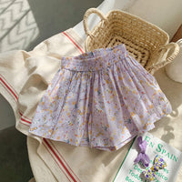 Load image into Gallery viewer, Baby Kid Girls Flower Fruit Print Shorts Wholesale 220317441
