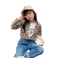 Load image into Gallery viewer, Baby Kid Girls Letters Fruit Animals Expression Print T-Shirts Wholesale 220317449
