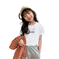 Load image into Gallery viewer, Baby Kid Girls Letters Fruit Animals Expression Print T-Shirts Wholesale 220317449
