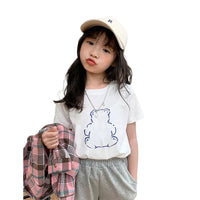 Load image into Gallery viewer, Baby Kid Girls Letters Fruit Animals Expression Print T-Shirts Wholesale 220317449
