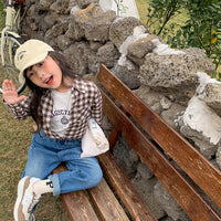 Load image into Gallery viewer, Baby Kid Girls Letters Fruit Animals Expression Print T-Shirts Wholesale 220317449
