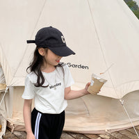 Load image into Gallery viewer, Baby Kid Girls Letters Fruit Animals Expression Print T-Shirts Wholesale 220317449
