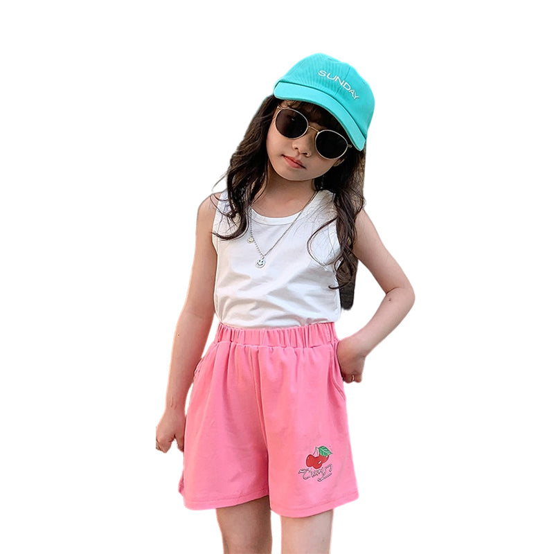 Baby Kid Girls Solid Color Tank Tops Wholesale 220317512