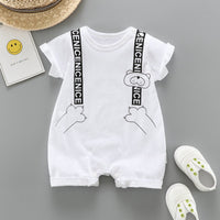 Load image into Gallery viewer, Baby Boys Letters Cartoon Jumpsuits Wholesale 22031790
