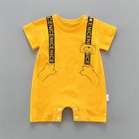 Load image into Gallery viewer, Baby Boys Letters Cartoon Jumpsuits Wholesale 22031790

