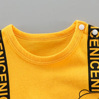 Load image into Gallery viewer, Baby Boys Letters Cartoon Jumpsuits Wholesale 22031790
