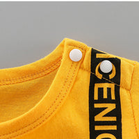 Load image into Gallery viewer, Baby Boys Letters Cartoon Jumpsuits Wholesale 22031790
