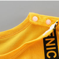 Load image into Gallery viewer, Baby Boys Letters Cartoon Jumpsuits Wholesale 22031790
