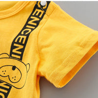 Load image into Gallery viewer, Baby Boys Letters Cartoon Jumpsuits Wholesale 22031790

