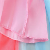 Load image into Gallery viewer, 2 Pieces Set Baby Kid Girls Birthday Letters Tops Rainbow And Bow Skirts Wholesale 22032205
