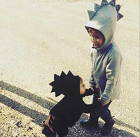 Load image into Gallery viewer, Baby Kid Unisex Solid Color Dinosaur Jackets Outwears Wholesale 22032206

