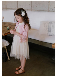 Load image into Gallery viewer, Baby Kid Big Kid Girls Solid Color Cardigan Wholesale 220322110
