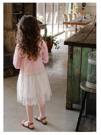 Load image into Gallery viewer, Baby Kid Big Kid Girls Solid Color Cardigan Wholesale 220322110
