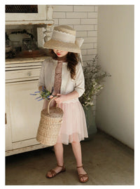 Load image into Gallery viewer, Baby Kid Big Kid Girls Solid Color Cardigan Wholesale 220322110
