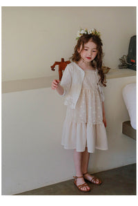 Load image into Gallery viewer, Baby Kid Big Kid Girls Solid Color Cardigan Wholesale 220322110
