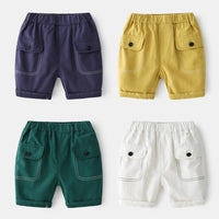 Load image into Gallery viewer, Baby Kid Boys Solid Color Shorts Wholesale 220322117
