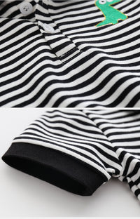 Load image into Gallery viewer, Baby Kid Boys Striped Polo Shirts Wholesale 220322118
