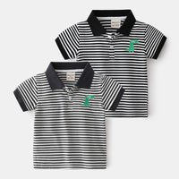 Load image into Gallery viewer, Baby Kid Boys Striped Polo Shirts Wholesale 220322118
