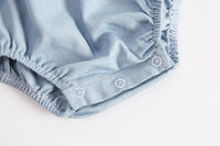 Load image into Gallery viewer, Baby Kid Unisex Solid Color Bow Rompers Wholesale 22032212
