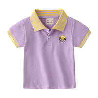 Load image into Gallery viewer, Baby Kid Boys Solid Color Polo Shirts Wholesale 220322129

