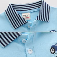 Load image into Gallery viewer, Baby Kid Boys Solid Color Polo Shirts Wholesale 220322129
