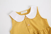 Load image into Gallery viewer, Baby Kid Girls Solid Color Rompers Wholesale 22032213
