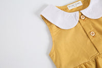 Load image into Gallery viewer, Baby Kid Girls Solid Color Rompers Wholesale 22032213
