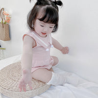 Load image into Gallery viewer, Baby Kid Girls Solid Color Rompers Wholesale 220322132
