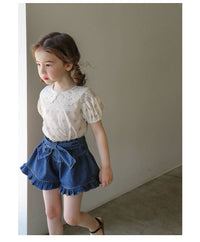 Load image into Gallery viewer, Baby Kid Big Kid Girls Solid Color Shorts Wholesale 220322134
