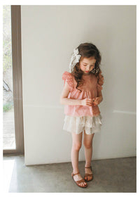 Load image into Gallery viewer, Baby Kid Girls Solid Color T-Shirts Wholesale 220322149
