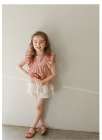 Load image into Gallery viewer, Baby Kid Girls Solid Color T-Shirts Wholesale 220322149
