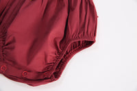 Load image into Gallery viewer, Baby Kid Girls Solid Color Bow Rompers Wholesale 22032215
