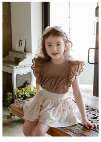 Load image into Gallery viewer, Baby Kid Girls Solid Color T-Shirts Wholesale 220322156
