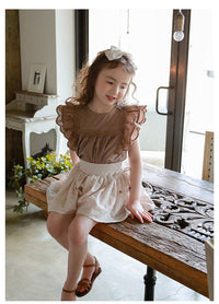 Load image into Gallery viewer, Baby Kid Girls Solid Color T-Shirts Wholesale 220322156
