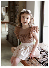 Load image into Gallery viewer, Baby Kid Girls Solid Color T-Shirts Wholesale 220322156
