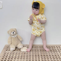 Load image into Gallery viewer, Baby Kid Girls Boys Fruit Print Rompers Wholesale 220322166
