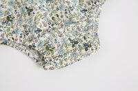Load image into Gallery viewer, Baby Kid Girls Flower Print Rompers Wholesale 22032217
