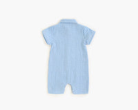 Load image into Gallery viewer, Baby Kid Boys Checked Rompers Wholesale 220322174
