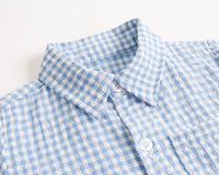 Load image into Gallery viewer, Baby Kid Boys Checked Rompers Wholesale 220322174
