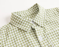 Load image into Gallery viewer, Baby Kid Boys Checked Rompers Wholesale 220322174
