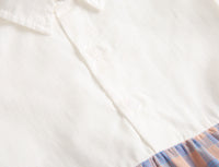 Load image into Gallery viewer, Baby Kid Girls Color-blocking Checked Rompers Wholesale 220322175
