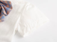 Load image into Gallery viewer, Baby Kid Girls Color-blocking Checked Rompers Wholesale 220322175
