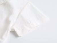 Load image into Gallery viewer, Baby Kid Girls Color-blocking Checked Rompers Wholesale 220322175
