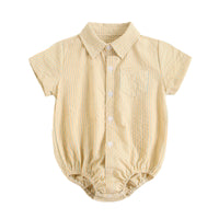 Load image into Gallery viewer, Baby Kid Boys Striped Rompers Wholesale 220322178
